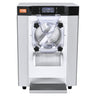 Commercial Ice Cream Machine, 12 L/H Yield, 1713W Single Flavor Countertop Hard Serve Ice Cream Maker, 4.5L Stainless Steel Cylinder, LED Panel Auto Clean Pre-cooling, for Restaurant Snack Bars