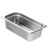 6 Pack Hotel Pans, 1/3 Size Anti-Jam Steam Pan, 0.8mm Thick Stainless Steel Restaurant Steam Table Pan, 4-Inch Deep Commercial Table Pan, Catering Storage Food Pan, for Industrial & Scientific