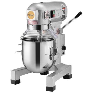 Commercial Food Mixer 14L 3-Speed Stand Dough Mixer 550W for Restaurant