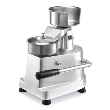 Commercial Burger Patty Maker, 100mm/4inch Hamburger Beef Patty Maker, Heavy Duty Food-Grade Stainless Steel Bowl Burger Press Machine, Kitchen Meat Forming Processor with 1000 Pcs Patty Papers