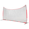 Barricade Backstop Net, 20x10 ft Ball Sports Barrier Netting, Portable Practice Equipment with Carry Bag, Protection Screen for Baseball Softball Lacrosse Soccer Hockey Training, for Backyard