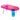 Acrylic Coffee Table, Iridescent Acrylic End Table, 13.8 inch high Colorful Acrylic Side Table, for Coffee, Drink, Food, Snack used in Living Room, Courtyard, Terrace