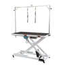 50" Electric Pet Grooming Table, Heavy Duty Dog Grooming Arm for Large Dogs, Height Adjustable Dog Grooming Station, Anti Slip Tabletop/Dog Grooming Station, Max Bearing 400LBS