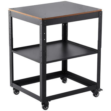 Planer Stand, 100 lbs / 45 kg heavy loads, Three-Gear Height Adjustable Thickness Planer Table,with 4 Stable Casters & Storage Space, for most planers, saws, bench-top machines, power tools