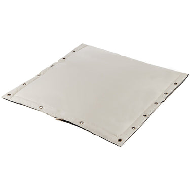 Fiber Cotton Well Head Pump Cover, 24''W x 24''H, Pipe Insulation Cover Sprinkler Cover for Outside Backflow Valve Cover, 600D PVC Oxford Polyester Surface Aluminum Film Thermal Insulation Layer