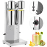 Milkshake Maker Kit, Stainless Steel Electric Milkshake Maker, 180W Milkshake Machine, Double Head Classic Milkshake Maker with 800ml Cup, Silver Milkshake Maker Machine, 2 Speed Adjustable