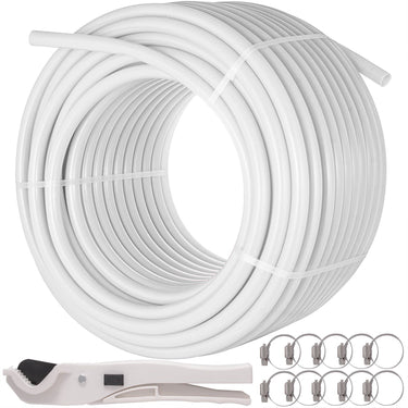 Oxygen Non-Barrier PEX Tubing 3/4 Inch 300 Feet Tube Coil - EVOH PEX-B Pipe for Residential Commercial Radiant Floor Heating Pex Pipe