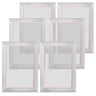 Screen Printing Kit, 6 Pieces Aluminum Silk Screen Printing Frames, 10x14inch Silk Screen Printing Frame with 156 Count Mesh, High Tension Nylon Mesh and Sealing Tape for T-shirts DIY Printing
