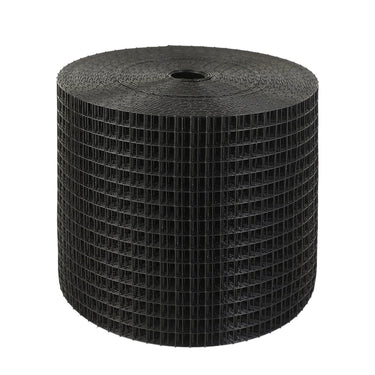 6 inch x 100ft Solar Panel Bird Guard, Critter Guard Roll Kit with 100pcs Stainless Steel Fasteners, Solar Panel Guard with Rust-proof PVC Coating, 1/2 inch Wire Roll Mesh