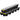 Trench Drain System, Channel Drain with Metal Grate, 5.9x5.1-Inch HDPE Drainage Trench, Black Plastic Garage Floor Drain, 3x39 Trench Drain Grate, with 3 End Caps, for Garden, Driveway-3 Pack