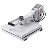 Heat Press, Heat Press Machine for T-Shirt, Fast Heating, Power Digital Industrial Sublimation Printer for Heat Transfer Vinyl, High Pressure Heat Press 15x15, Easy to Use, White