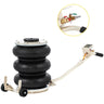 Pneumatic Jack, 5 Ton/11023 lbs Triple Bag Air Jack, Lifting Height 6.3-15.75 Inch, Inflatable Car Jack with Long Handle, Lifter Pneumatic Air Jack for Garage Car Lifting Repair