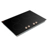 6600W 4 Burner Induction Cooktop Electric Countertop Burner Knob Control