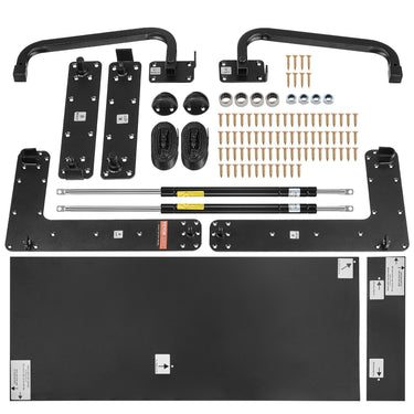 Murphy Bed Kit Full Deluxe DIY Wall Bed Mechanical Hardware Kit Folding