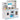 Christmas Gift! Kitchen Playset Kids Pretend Cooking Play Toy 24 Piece Accessories White
