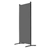 Room Divider, 4 Panel Room Divider, Folding Privacy Screen and Portable Partition Divider for Room Separation, Freestanding Room Partitions for Office, Bedroom, Living Room, Grey