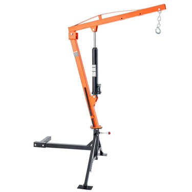 Hydraulic Pickup Truck Crane Hoist Crane 1000 lbs 360° Swivel Hoist Lift