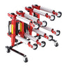 Car Dolly Rack Hydraulic Trolley Jack Stand Organizer 4-Dolly Capacity