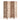 Wood Room Divider, 4 Panel Wood Folding Privacy Screen, 66.9 Inches Tall Indoor Louvered Wooden Partition, Portable Decoration Screen, for Room Separation, Home, Office, Restaurant & Bedroom
