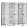 Wood Room Divider, 6 Panel Wood Folding Privacy Screen, 66.9 Inches Tall Indoor Carved Partition Divider, Portable Decoration Screen, for Room Separation, Home, Office, Restaurant & Bedroom