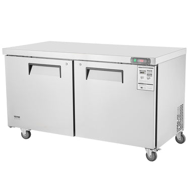60" Commercial Refrigerator Sandwich & Salad Prep Table 16.4 Cu. Ft Fridge