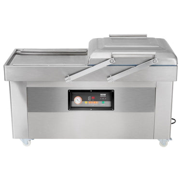 Chamber Vacuum Sealer, 1200W Sealing Power, Vacuum Packing Machine for Wet Foods, Meats, Marinades and More, Compact Size with 23.62" Sealing Length, Applied in Home Kitchen and Commercial Use