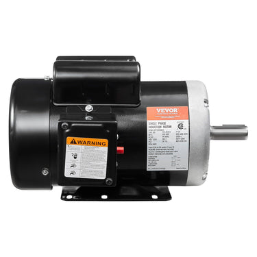 5HP Air Compressor Electric Motor 230V 25A 3450RPM 56Hz Frame CW/CCW Rotation