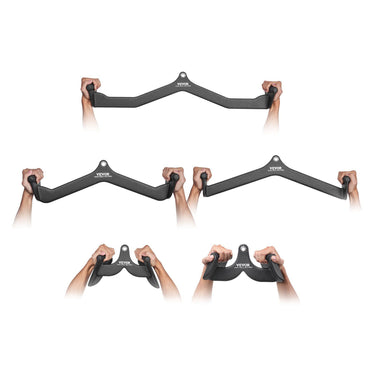 LAT Pulldown Bar Handle Attachment V-bar T-bar Cable Machine for Home Gym