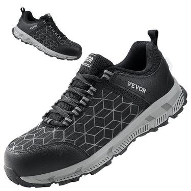 Steel Toe Shoes for Men US Size 13 Wide Athletic Work Shoe Sneakers Black