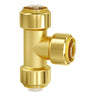 Pipe Fittings 1/2" 12PCS Tee Brass Push-Fit for Heating/Shower System
