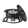 Propane Fire Pit 19' Outdoor Portable Gas Fire Pit for Heating 58000 BTU
