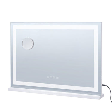 Lighted Makeup Mirror 3 Color w/ Bluetooth USB Desktop Wall-mount 21.7in
