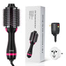 Hair Blow Dryer Brush Dual Voltage Hot Air Styler with 2.95" Oval Barrel