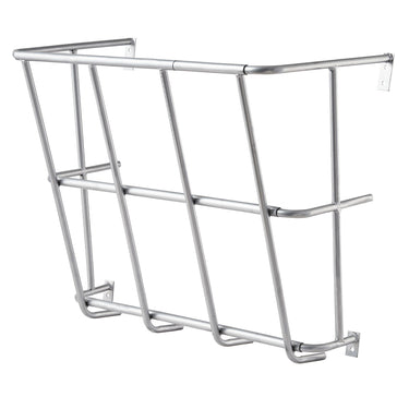 Livestock Hay Feeder 18.5 Gallons Wall Mounted Goat Hay Rack for Horses