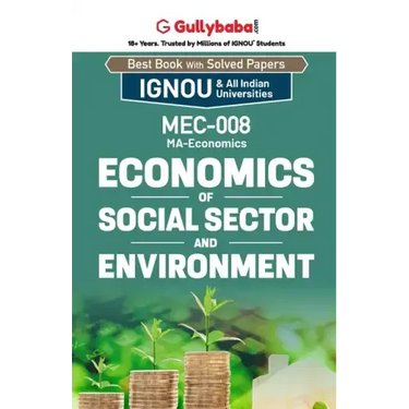 MEC-08 Economics of Social Sector and Environment