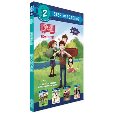 Boxcar Children Step Into Reading Boxed Set #1: Boxcar Children Early Reader (Step Into Reading) and Mystery at the Old Ranch