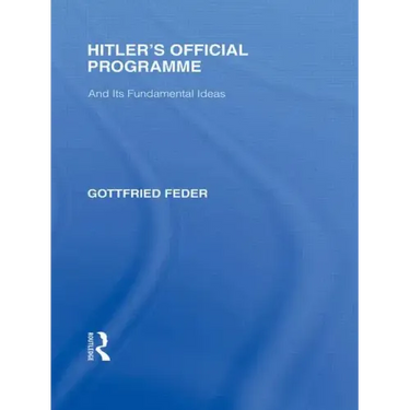 Hitler's Official Programme Rle Responding to Fascism