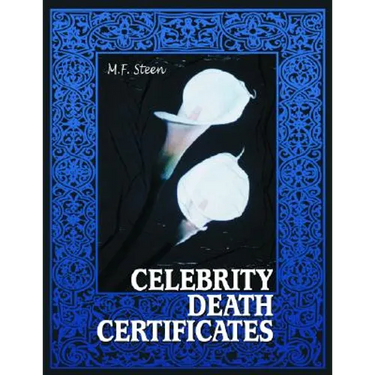 Celebrity Death Certificates