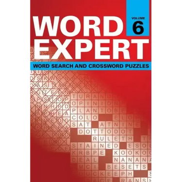 Word Expert Volume 6: Word Search and Crossword Puzzles