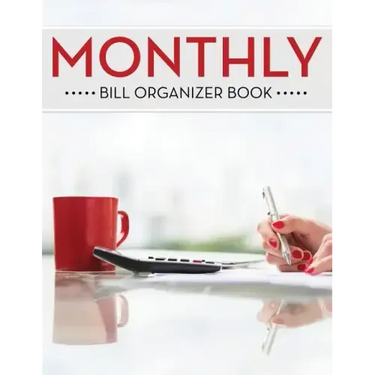 Monthly Bill Organizer Book
