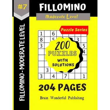 Fillomino Puzzle Series: 200 Brain Teasers Puzzle Book Collection