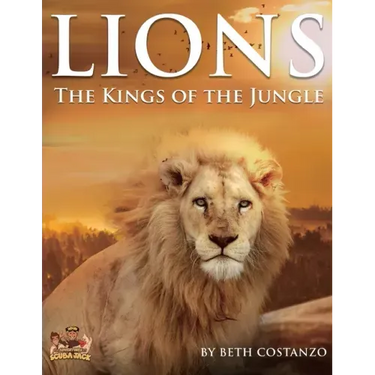 Lions Activity Workbook For Kids