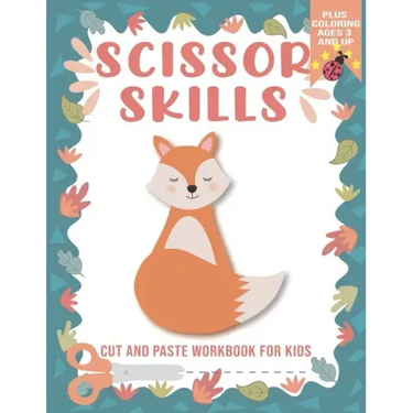 scissor skills: scissor skills workbook for kids ages 3+, cutting practice activity book for toddlers, Cut and Glue Activity Book, sci