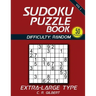 SUDOKU Puzzle Book - Extra Large Type (Vol 1)