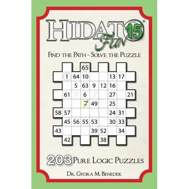 Hidato fun 15: 203 New Logic Puzzles