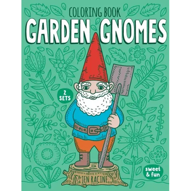 Garden Gnomes Coloring Book