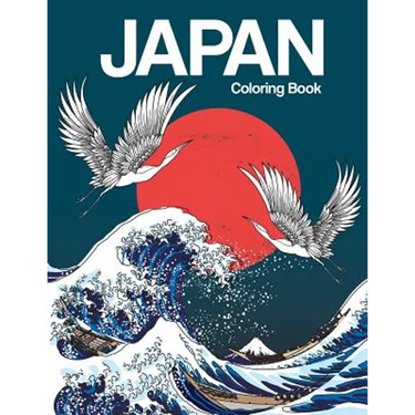 Japan Coloring Book: Japanese Designs Adult Coloring Book Relaxing and Inspiration (Japanese Coloring Book)