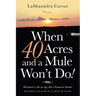 When 40 Acres and a Mule Won't Do!: Retirement Is Not an Age, but a Financial Number