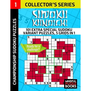 Sudoku Kunoichi: 101 Extra Special Sudoku Variant Puzzles, 5 grids in 1