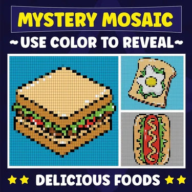 Mystery Mosaic: Delicious Foods